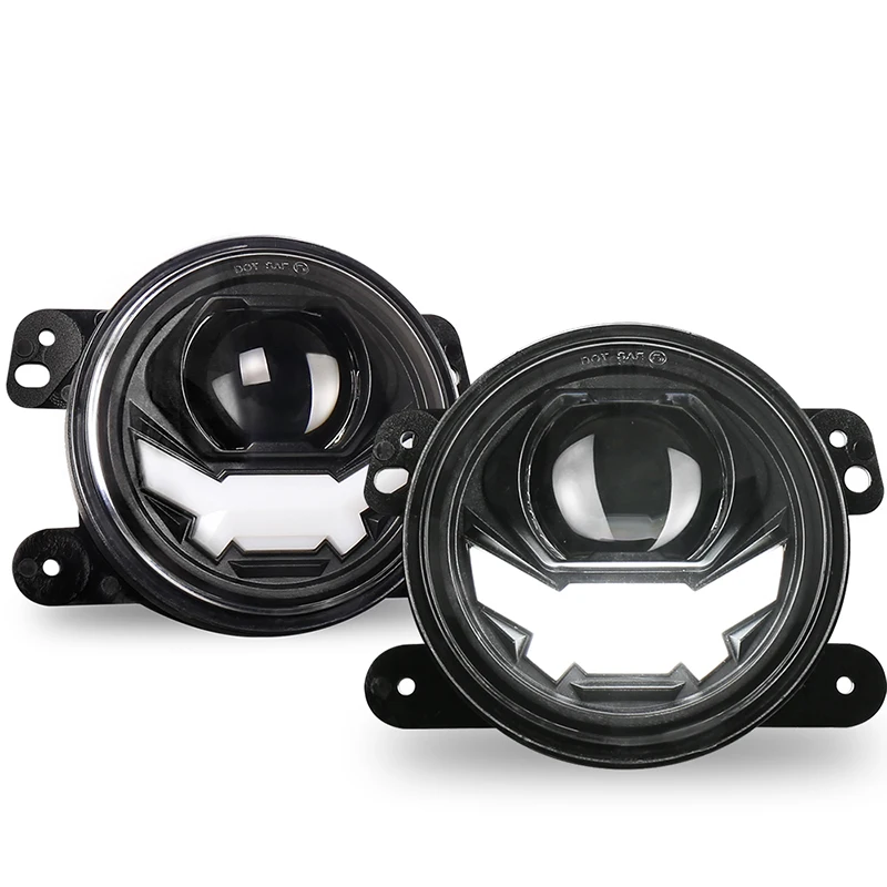 EURS 2 шт. 4-дюймовый лазерный противотуманный фонарь супер яркий дальний и ближний