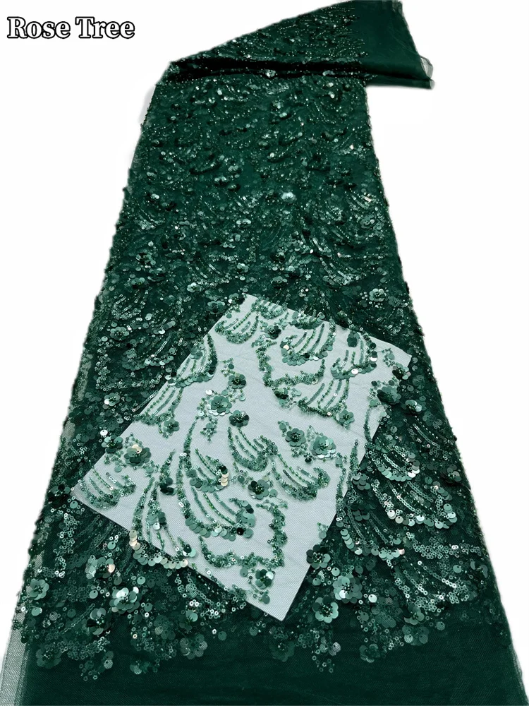 Рисунок 6 - Новейшая африканская кружевная ткань с вышивкой