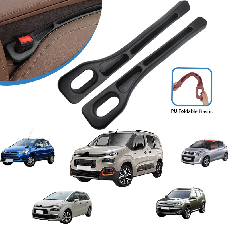 Car Seat Supplies For Citroen Berlingo C8 C6 C3 Picasso Gap Filler Side Seam Plug Strip Leak-proof Filling