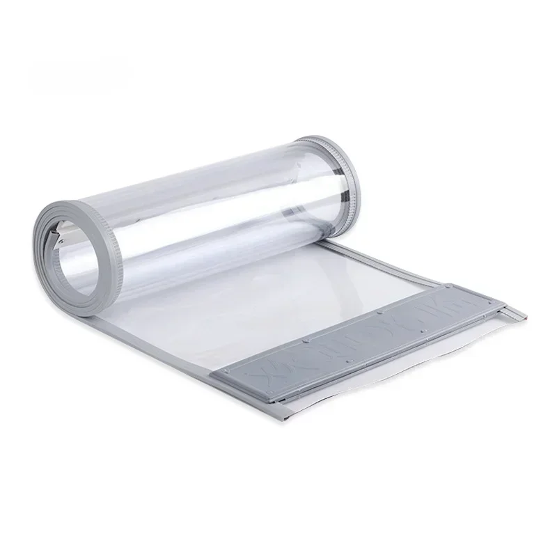 Прозрачная дверная занавеска из ПВХ с магнитной присоской для коммерческого