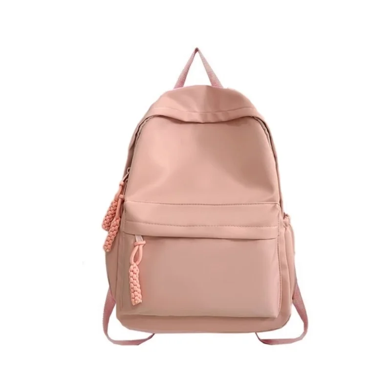

Versatile Nylon School Bag with Large Capacity Casual Travel Daypack College Laptop Daypack for Students 517D