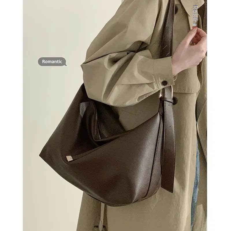 

2023 New Handbags For Women Over Simple Shoulder Cross-body Bag Vintage Large Volume Bag Women's Fashion Versatile Tote Bag