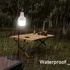 Outdoor USB Rechargeable LED Lamp 60W Camping Fishing Portable Lantern 2