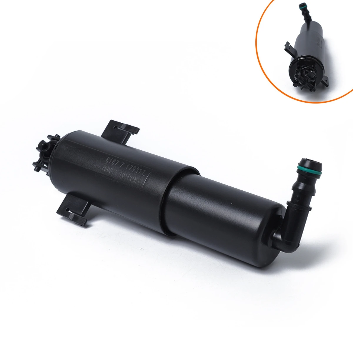 Очистка фар Головный светильник Лампа Омыватель Сопло Насос Цилиндр 61677179311 Для BMW