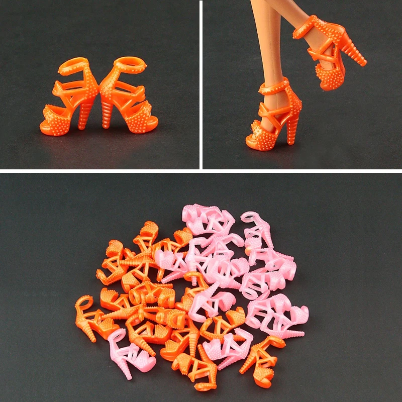 Недорогая покупка 10 пар/партия Яркие модные красные туфли на высоком каблуке для