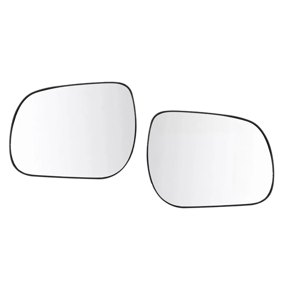 Left+Right Wing Side Mirror Glass Heated with Backing Plate for TOYOTA RAV4 2006 2007 2008 2009 2010 2011 2012