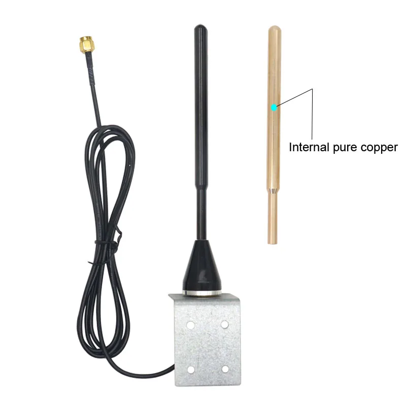 Enhance Signal 4G LTE 3G GSM Aerial High Gain 12dbi Internal Pure Copper Bar Omni WiFi Antenna With Bracket