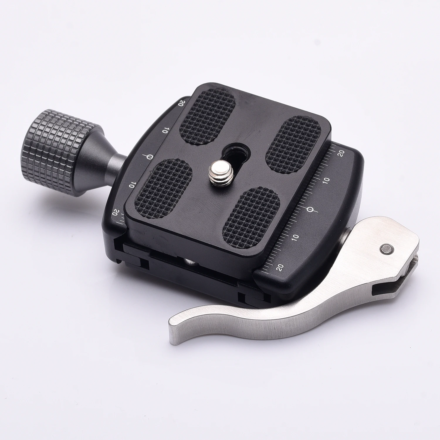 Lever-Release Style Quick-Release Clamp with Arca Swiss Style Plate for Tripod Ballhead VS Really Right Stuff RRS 1/4