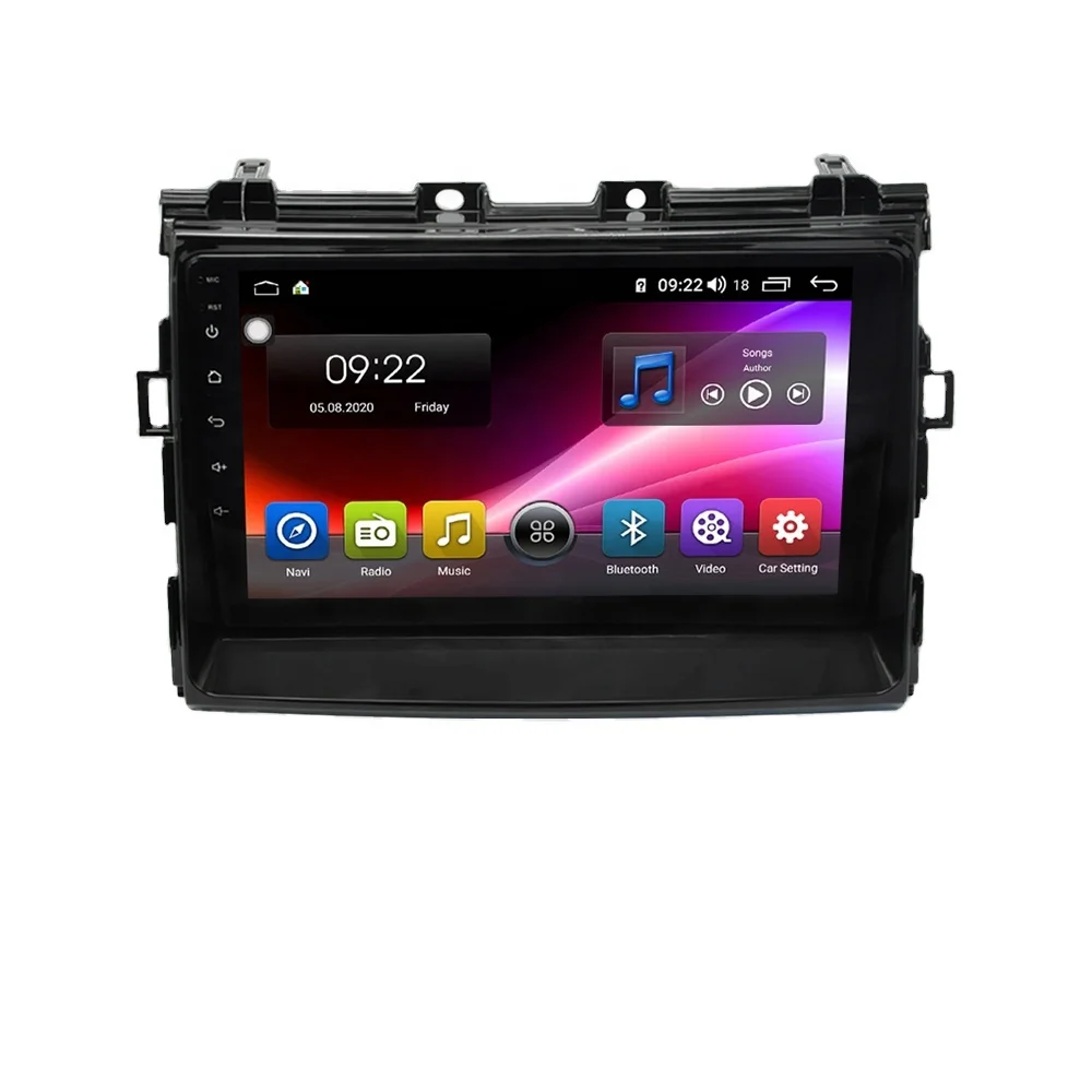 Автомобильная стерео система Android 10 6G + 128G GPS-навигация RDS для Toyota Estima/Previa/Tarago/Canarado