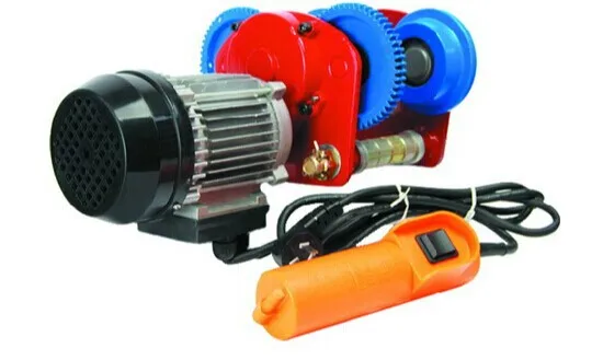 Подъемник со стальным тросом и контроллером 220 В 500 кг