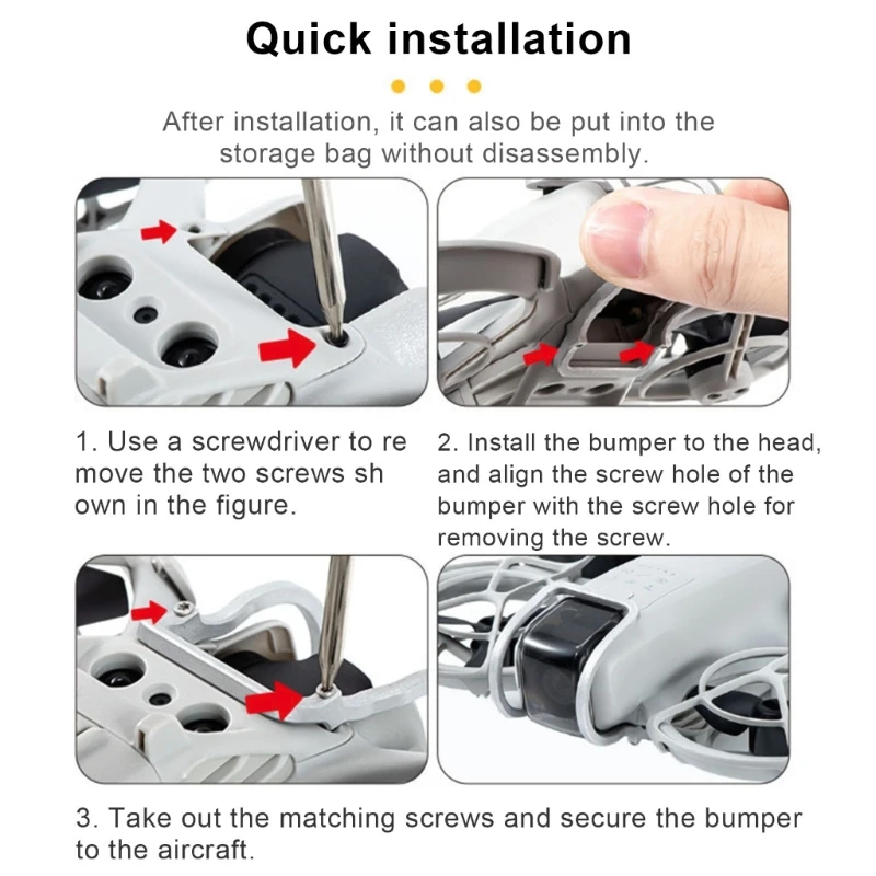 Профессиональная защита для БПЛА PTZ легкая бампера Прямая поставка