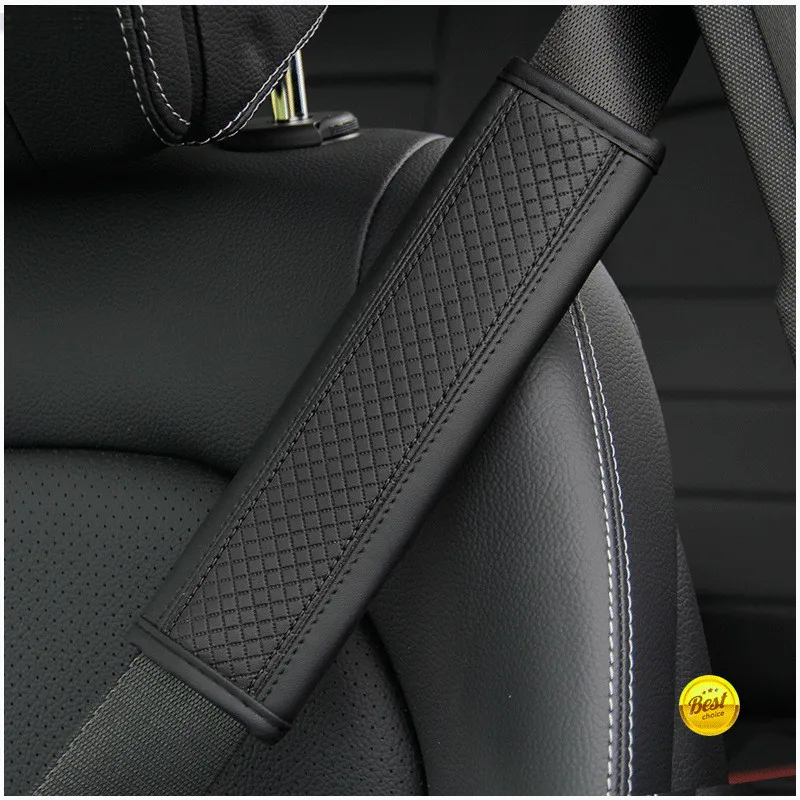 

For Lincoln MKZ MKS MKX MKT LS Continental Navigator Car Seat Belt Shoulder Strap Protect Pads Cover 1pcs Car Safety Belt Covers