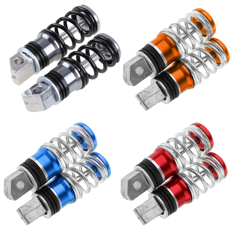 1 пара пружинные подножки для мотоцикла нескользящие скутера