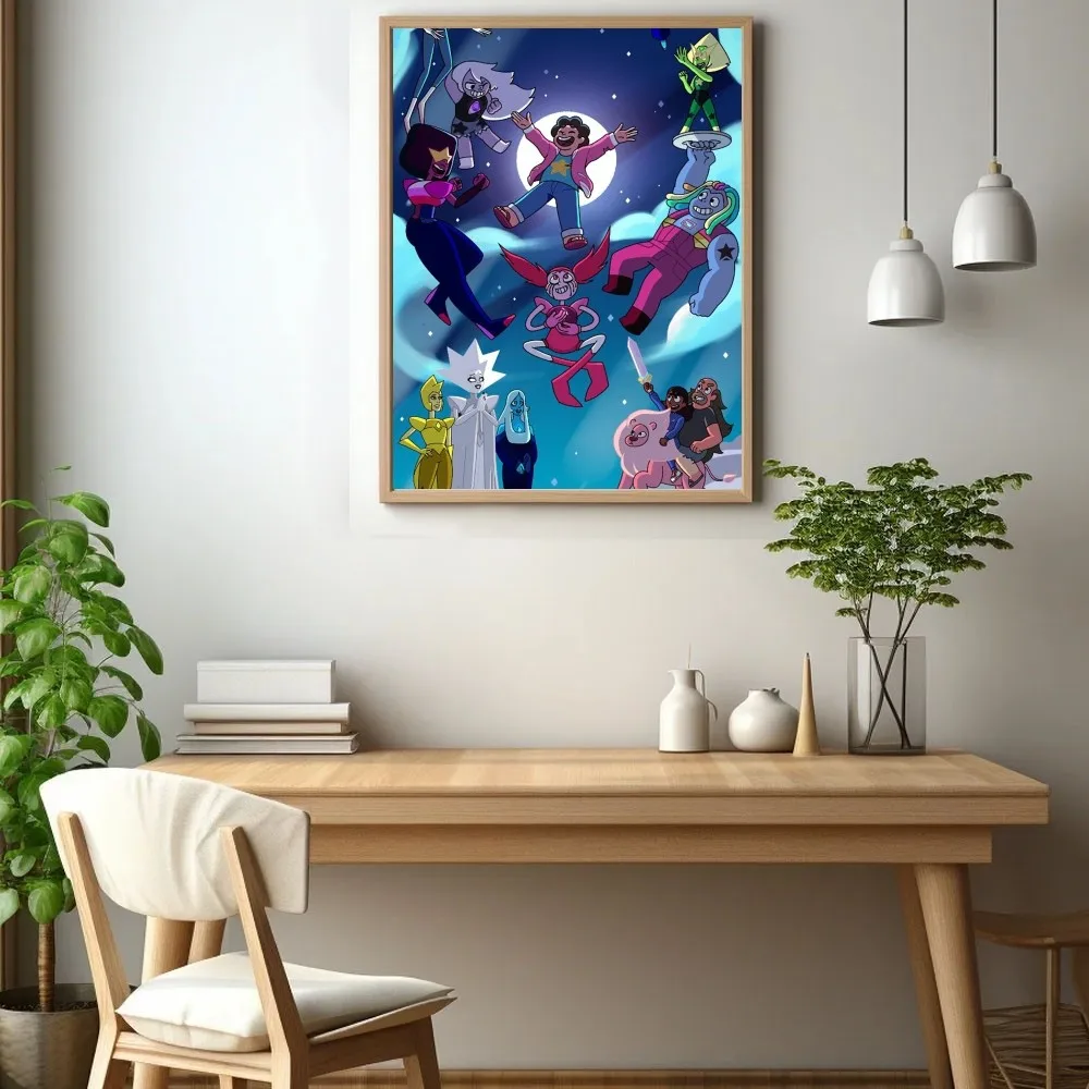 1 шт. мультяшный плакат Вселенная Стивена настенный художественный принт