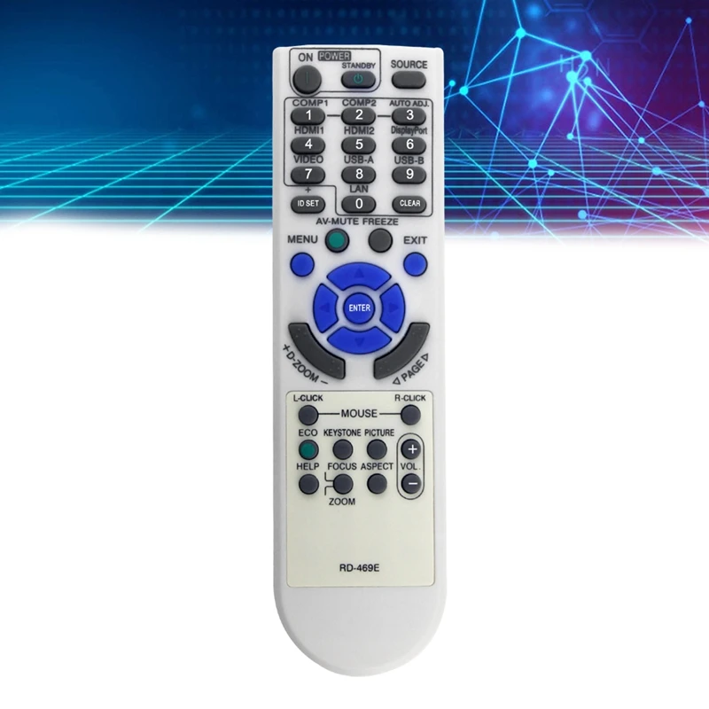 Деталь для замены пульта дистанционного управления проектора NEC VE303X VE303 V302X V332W V302H