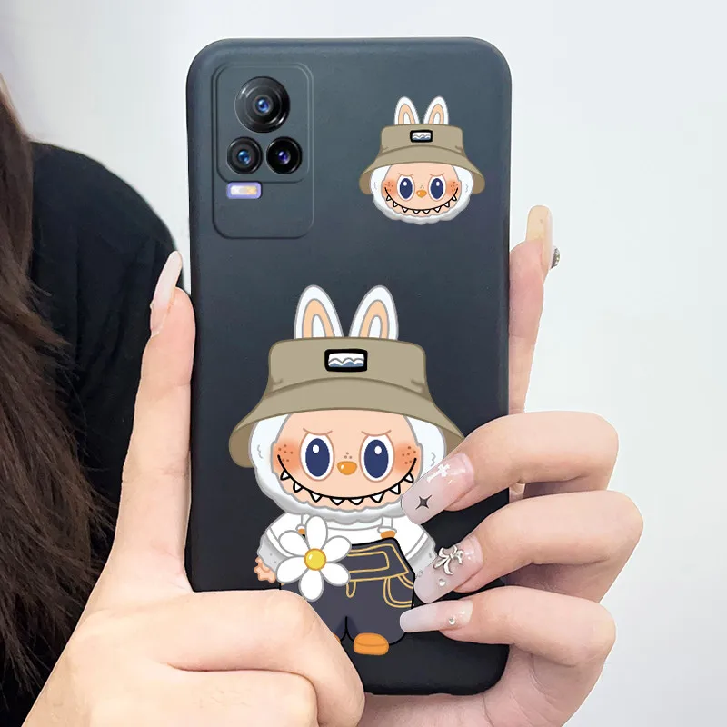 Для Vivo V21e V2061 Y73 4G чехол для телефона vivoV21e мягкий силиконовый новый дизайн