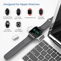 portable wireless charger for iwatch 7 6 se 5 4 charging dock station usb charger cable for apple watch series 7 6 se 5 4 3 2 1