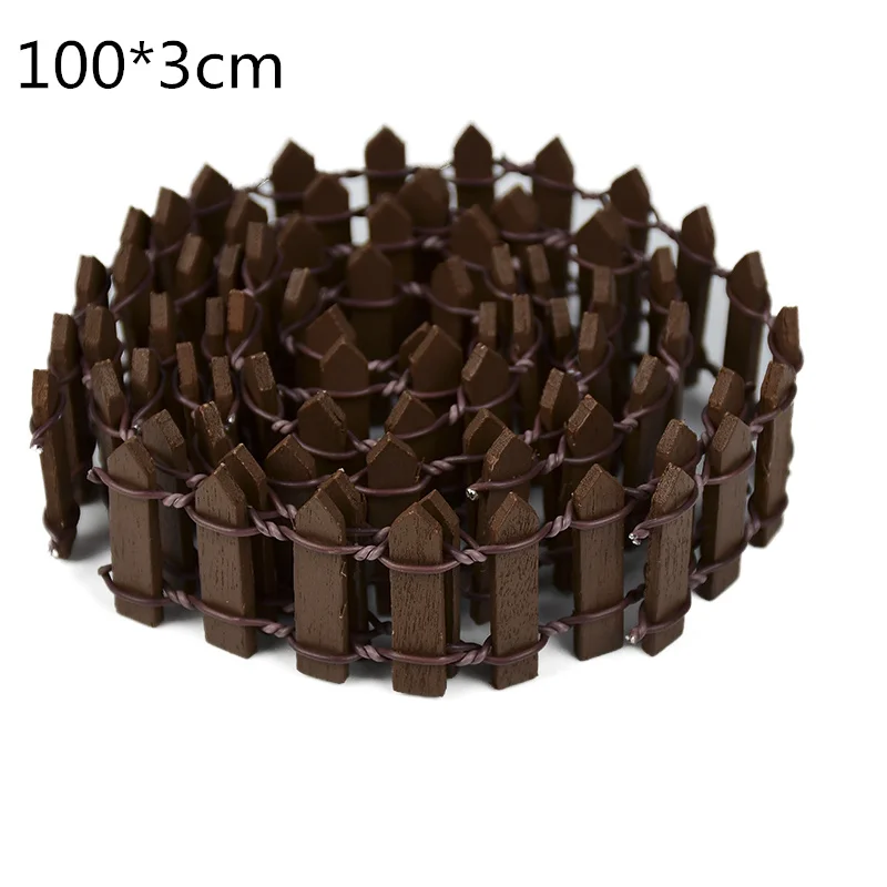 

Мини-забор из искусственной древесины 3*100 см
