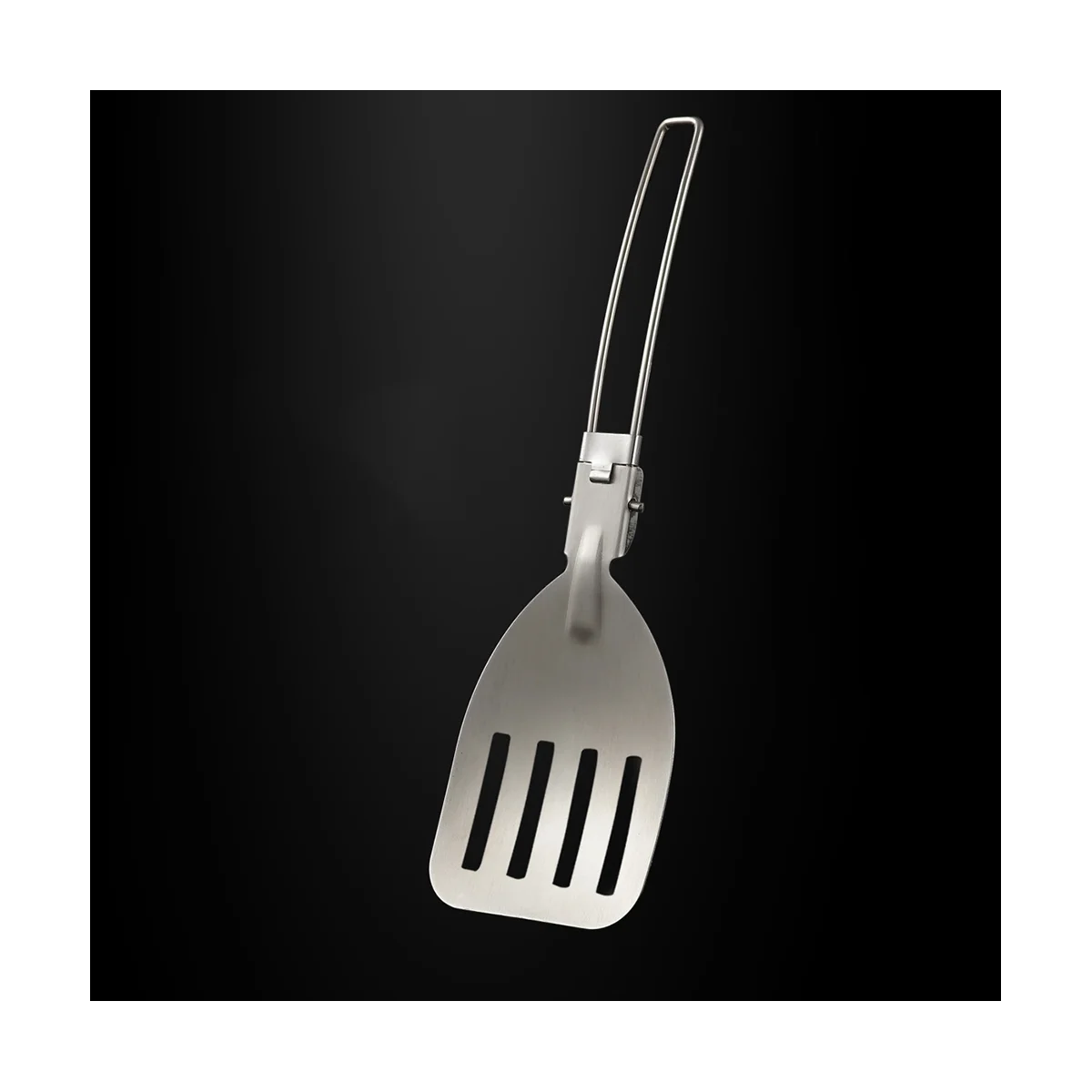 

Folding Spatula Fold Spoon Stainless Steel Outdoor Camping Gear Cooking Accessories Picnic Equipment Style B