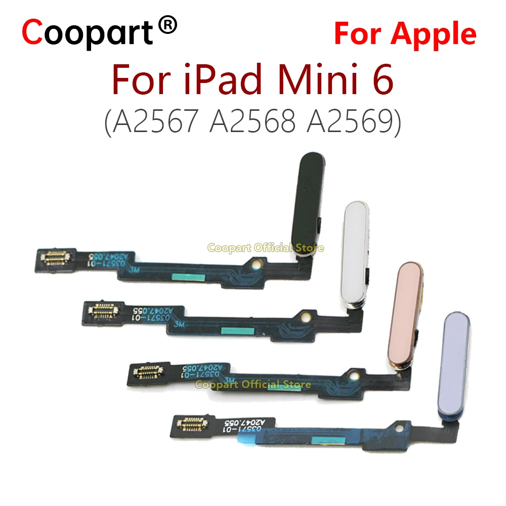 Cooperart Touch ID датчик подключения отпечатков пальцев сканер гибкий для iPad mini 6 A2567 A2568