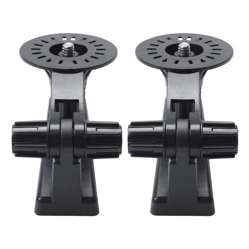 

2X Wall Mount Bracket Cam Storage Stand Holder 180 Degree Adjustable For Cloud Camera 291 Series Camara(Black)
