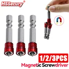 Магнитная насадка для отвертки PH2, крестовая головка, 14 дюйма, шестигранный хвостовик, держатель для отвертки, кольцо для домашней работы, набор электрических отверток