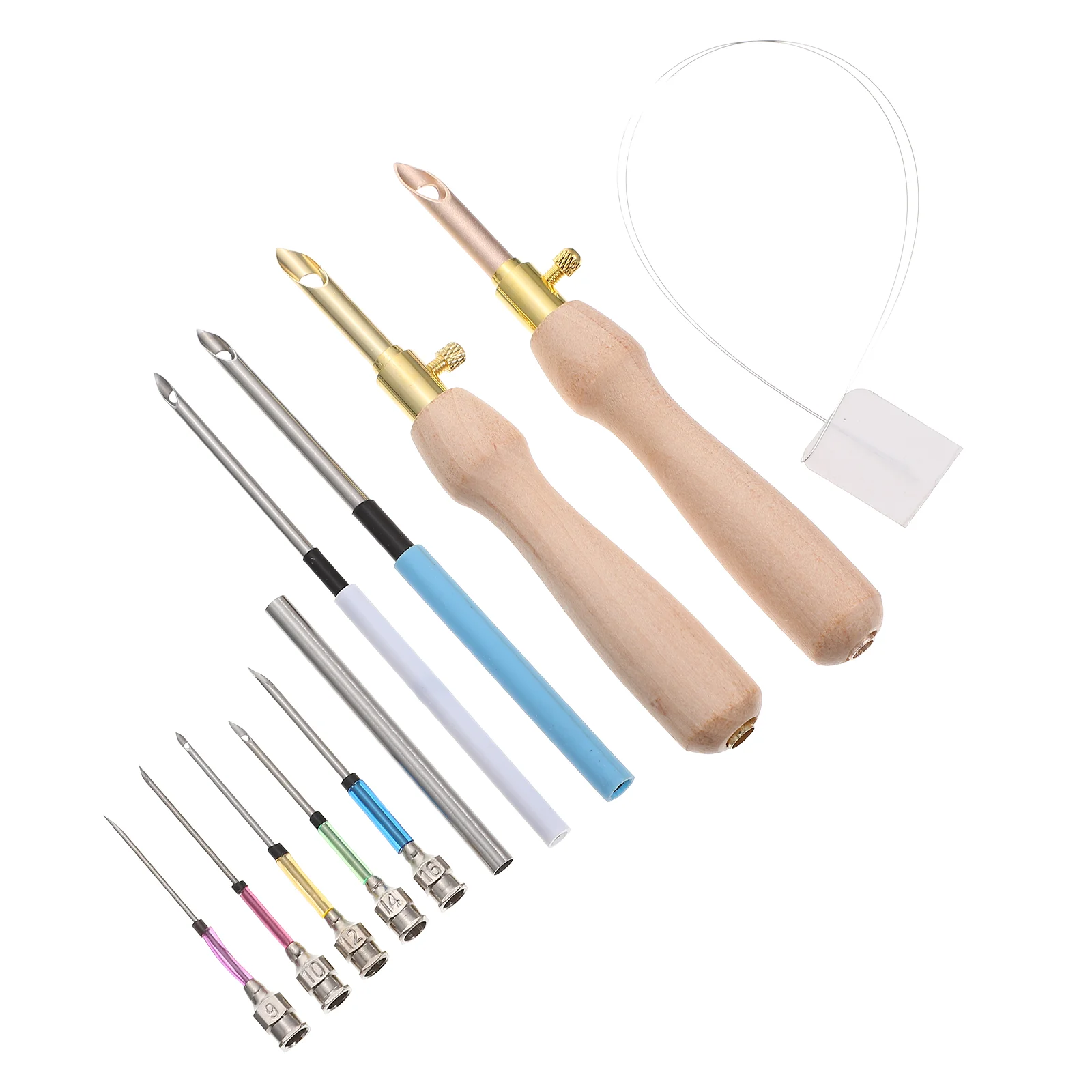 

Embroidery Punch Needle Diy Tool Rug Hookingfor Kit Kits Adjustable Set Supplies
