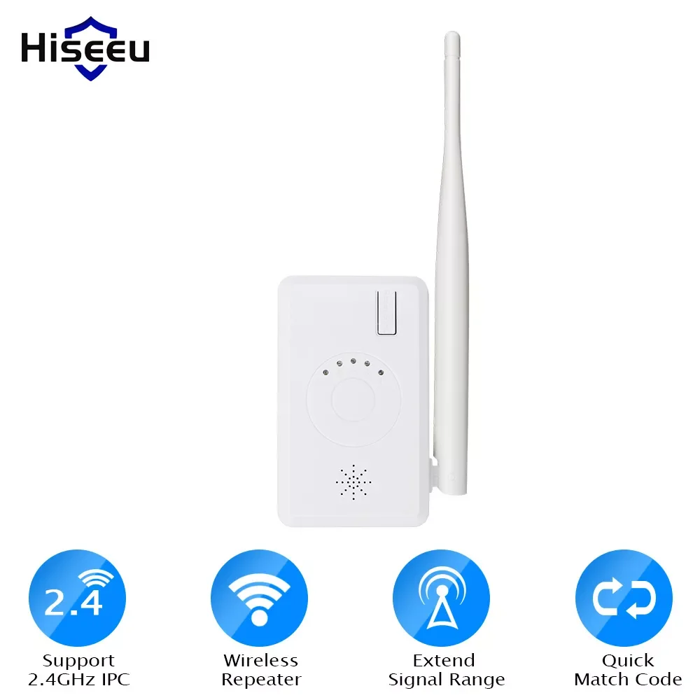 

WiFi Range Extender for Hiseeu Wireless Security Camera System Kit