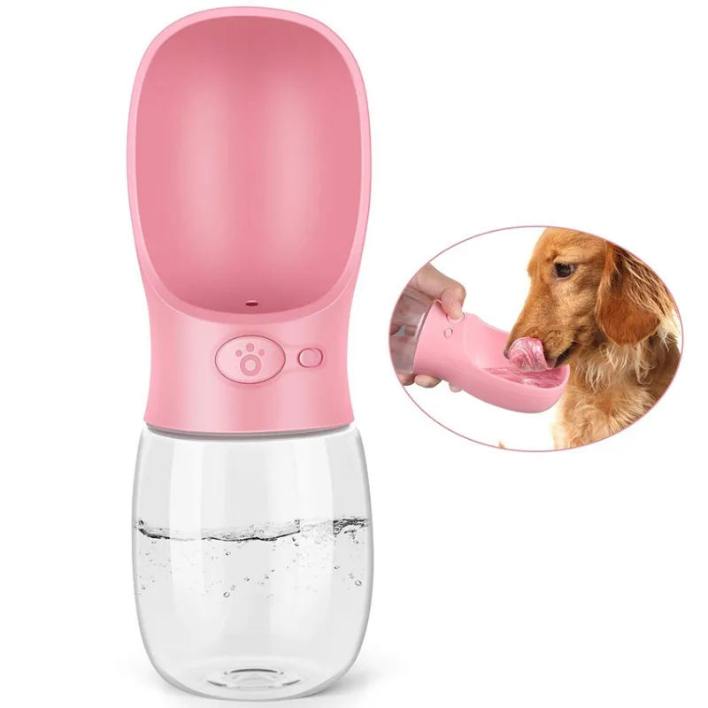 

Portable Pets Water Bottle Leak Proof Press Style Water Drinking Bottle for Pet Dogs Practical Pet Supplies Pet Accessories