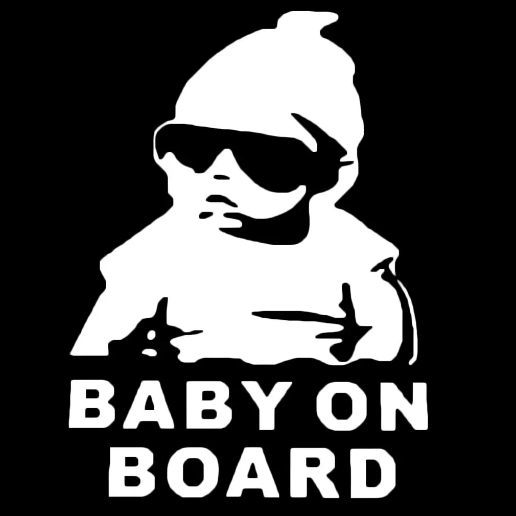 

Детская шапка солнцезащитные очки Автомобильная Наклейка на окно светоотражающая пленка 3D автомобильное оформление Внешнее оформление ав...