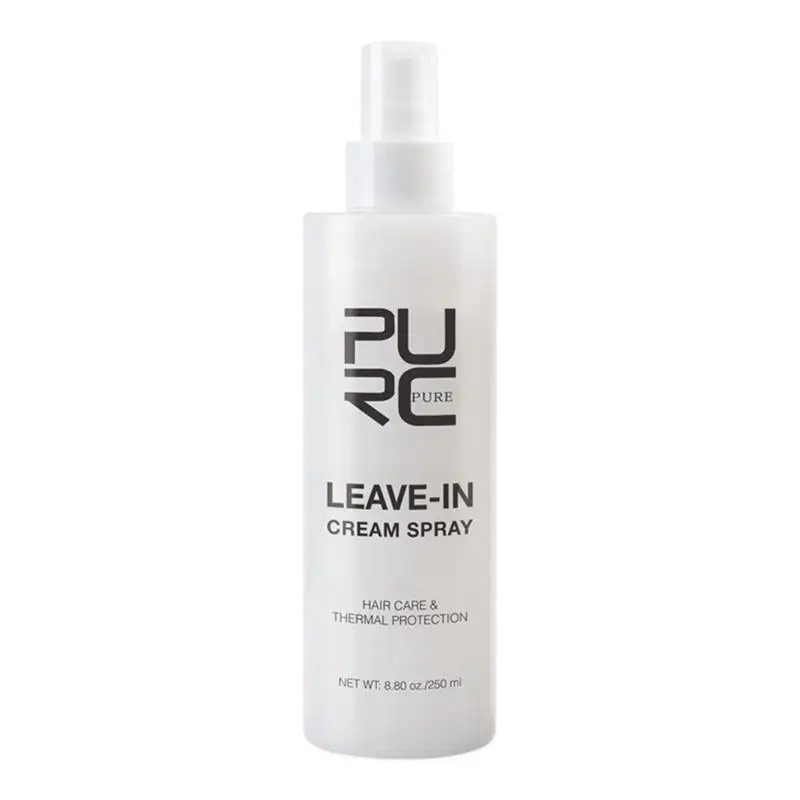 

Leave In Hair Conditioner Spray Hydrating & Heat Protection Spray Heat Protectant Replenishes Coarse Hair Smooths Frizz For