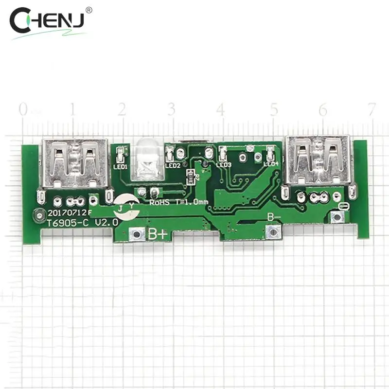 

1pcs 5V 1A Power Bank Charger Module Charging Circuit Board Step Up Boost Power Module For Mobile Power Bank