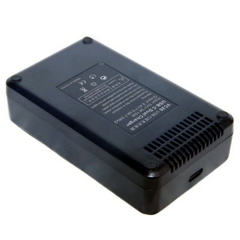 Портативное зарядное устройство на 2 слота для аккумуляторов V1V860III серии Flash Speedlite VB26AB30, зарядный кейс 5В3А 15Вт-DT30 (art.: 3920dc424758a) - 3920dc424758a