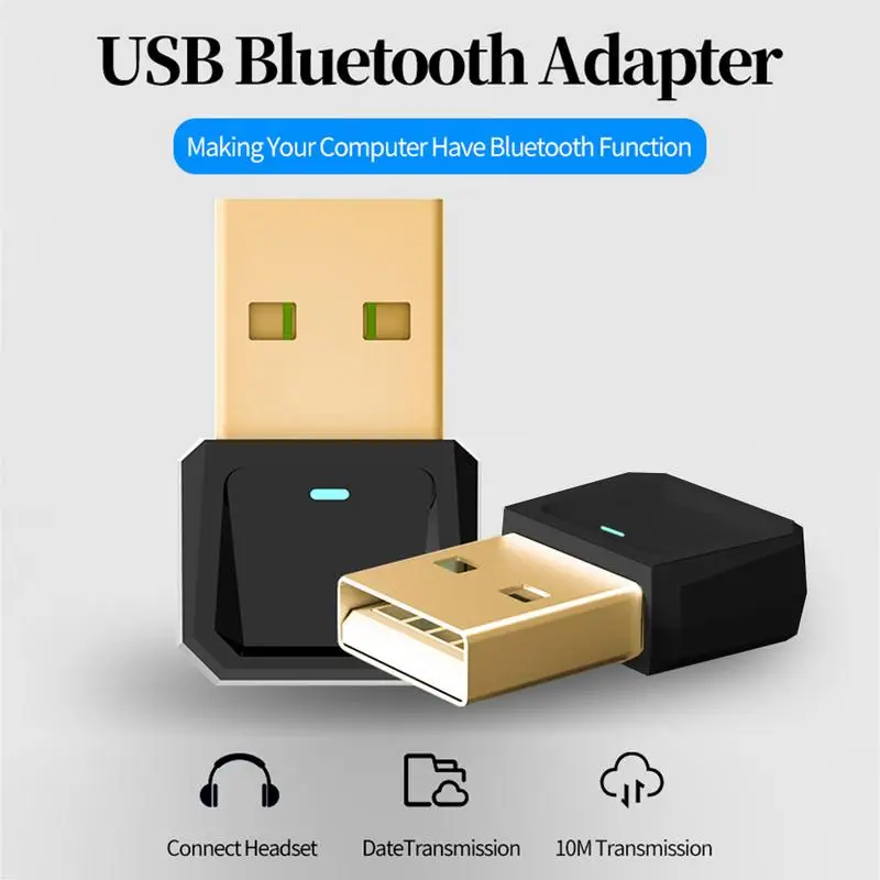 

USB Blue tooth 5.0 Adapter Transmitter Blue tooth Receiver Audio Blue tooth Dongle Wireless USB Adapter for Computer PC Laptop