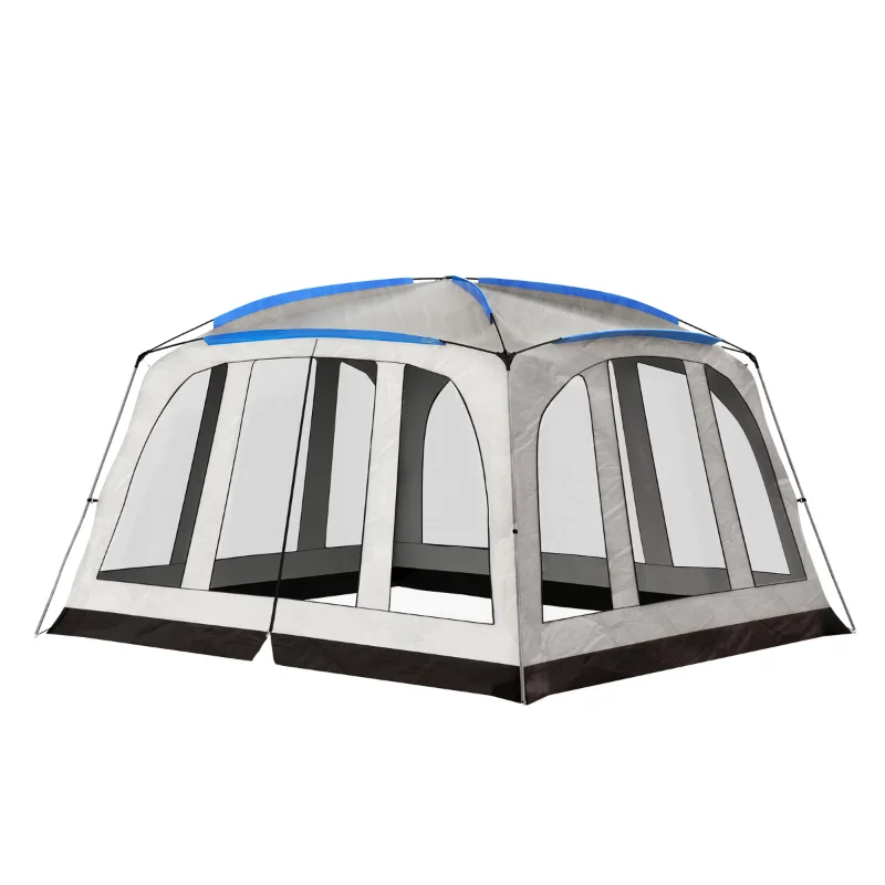 Tent – Pop-up Shelter With Mosquito And Uv Protection For Camping Or Backyard – 14 X 12 Screen House