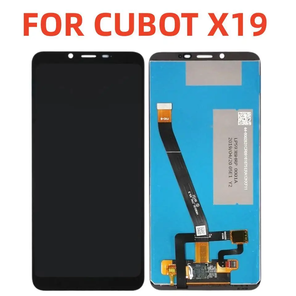 Для CUBOT X19 ЖК-дисплей + фото Оригинальный сенсорный дигитайзер для X19S TP