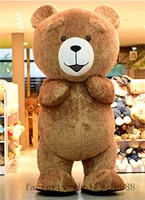 2m inflatable teddy bear mascot costume suits advertising cosplay party game dress