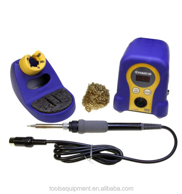 Фото Оригинальная паяльная станция Hakko FX888D 70W с цифровым контролем температуры, высококачественный паяльник с постоянной температурой №4