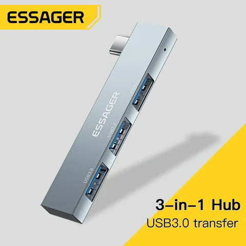 ESSAGER 3 в 1 USB-концентратор