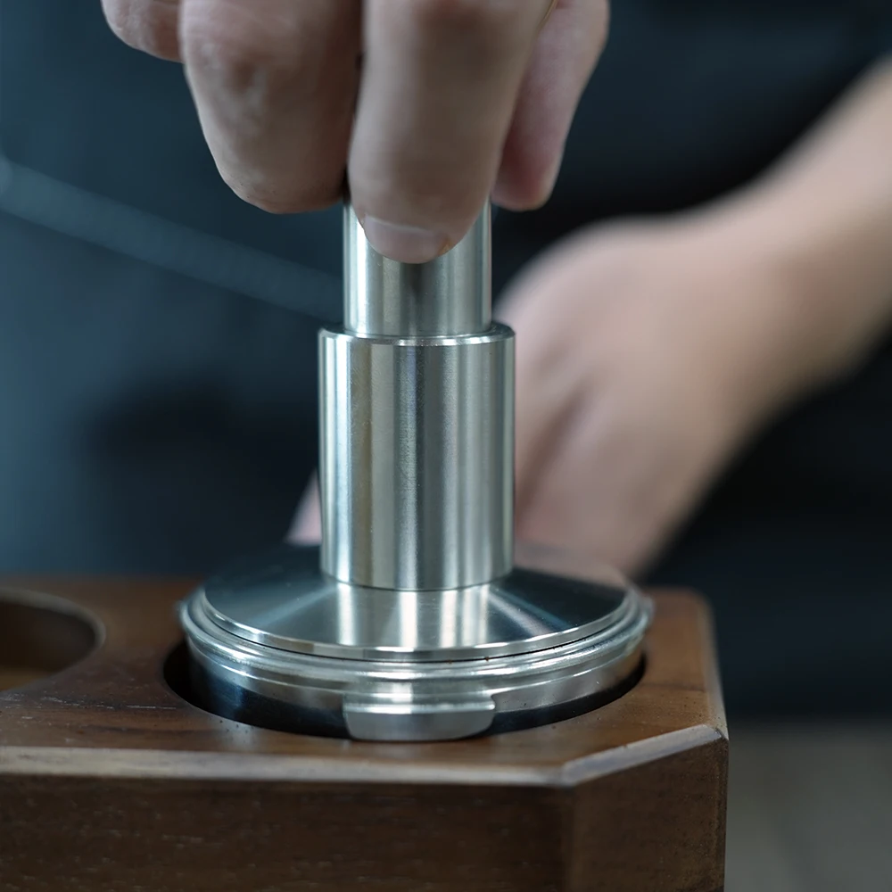 Деревянный Темпер для кофе 58 5 мм с постоянным давлением