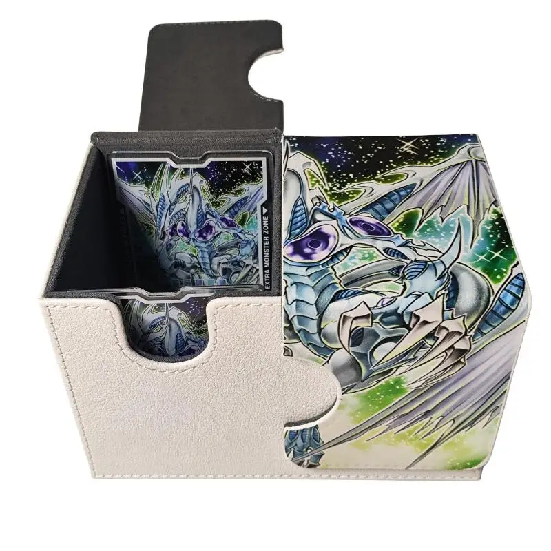 Yu-Gi-Oh чехол для карт Stardust кожа дракона DIY двухуровневая портативная коллекция