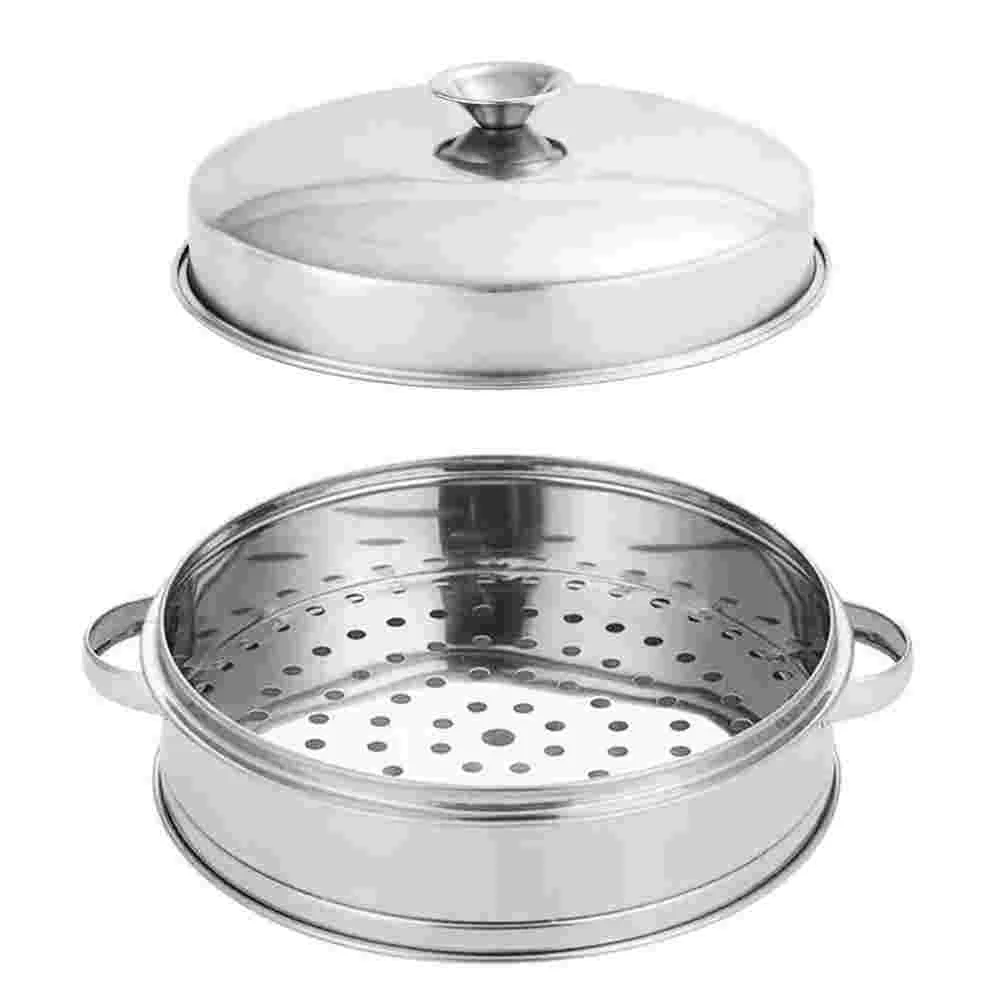 

Steamer Basketpot Metal Cookingsteaming Vegetable Kitchen Dim Sumdumpling Steam Insert Chinese Cookware Cooker Steel Dumplings