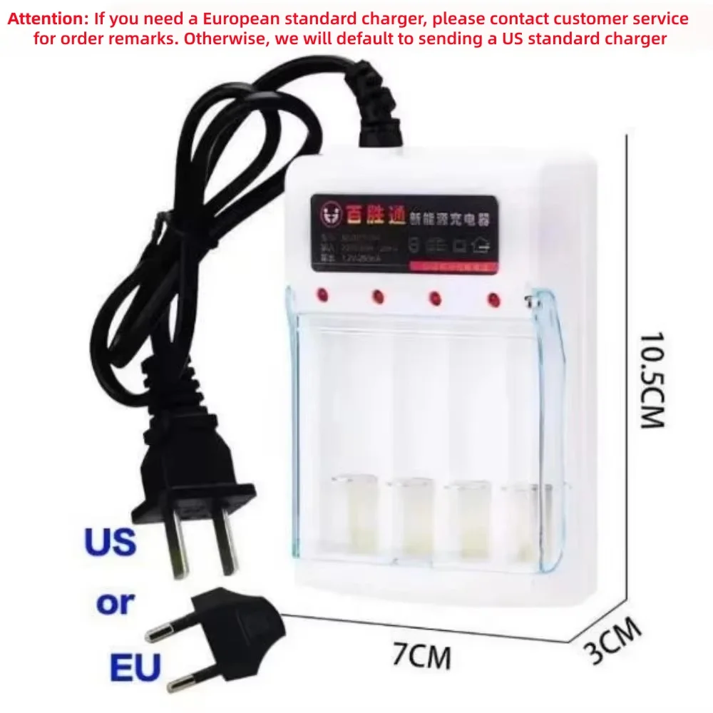 Фото Аккумуляторы 1.5V AA/AAA 8800мАч/9800мАч, перезаряжаемые, высокой емкости, для часов, мышей, компьютеров, электронных игрушек №2