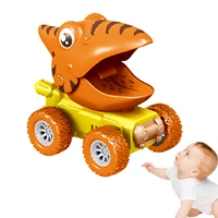 dinosaur pull back car press toy car dinosaur for kids dino cars toys vehicles monsters truck for boys girls mini animal push
