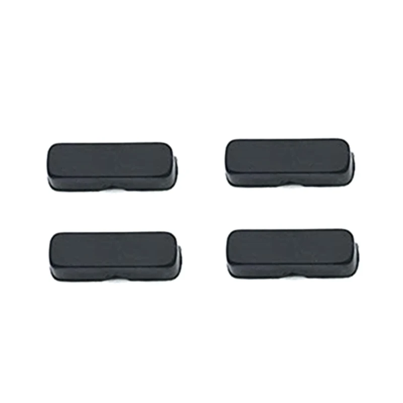 for XBOX360 Slim XBOXONE S/X Rubber Feet Black Housing for CASE Game Controller Rubber Cover Replacement 4pcs