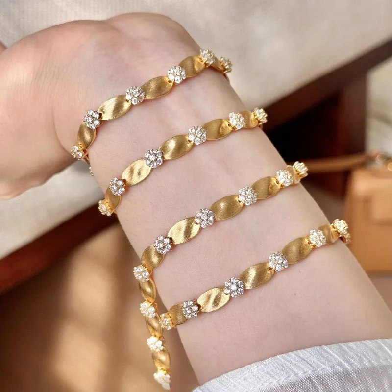 Винтажный модный французский браслет ручной работы из атласной ленты с