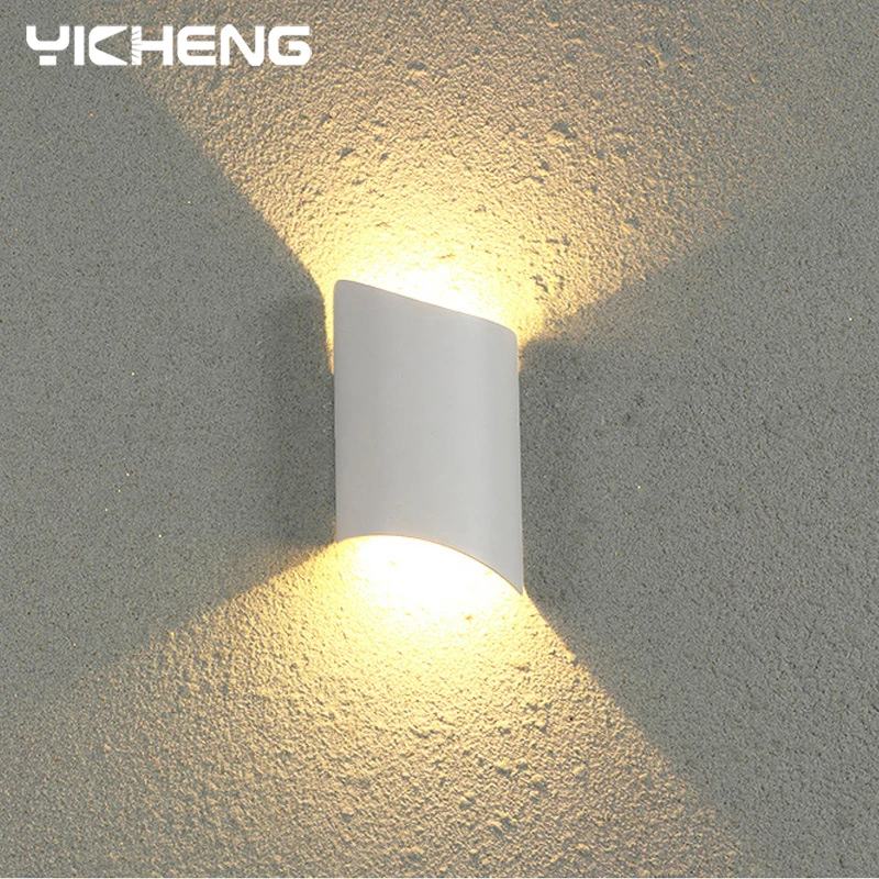 Светодиодная настенная лампа 10 Вт IP65 наружная водонепроницаемая для сада