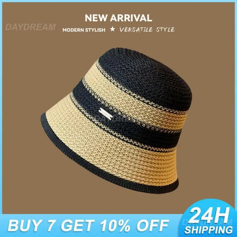 

Sun Hat Wearing A Full Sense Of Atmosphere And Difficulty In Evenly Rotating The Head Bucket Hat Comprehensive Sun Protection