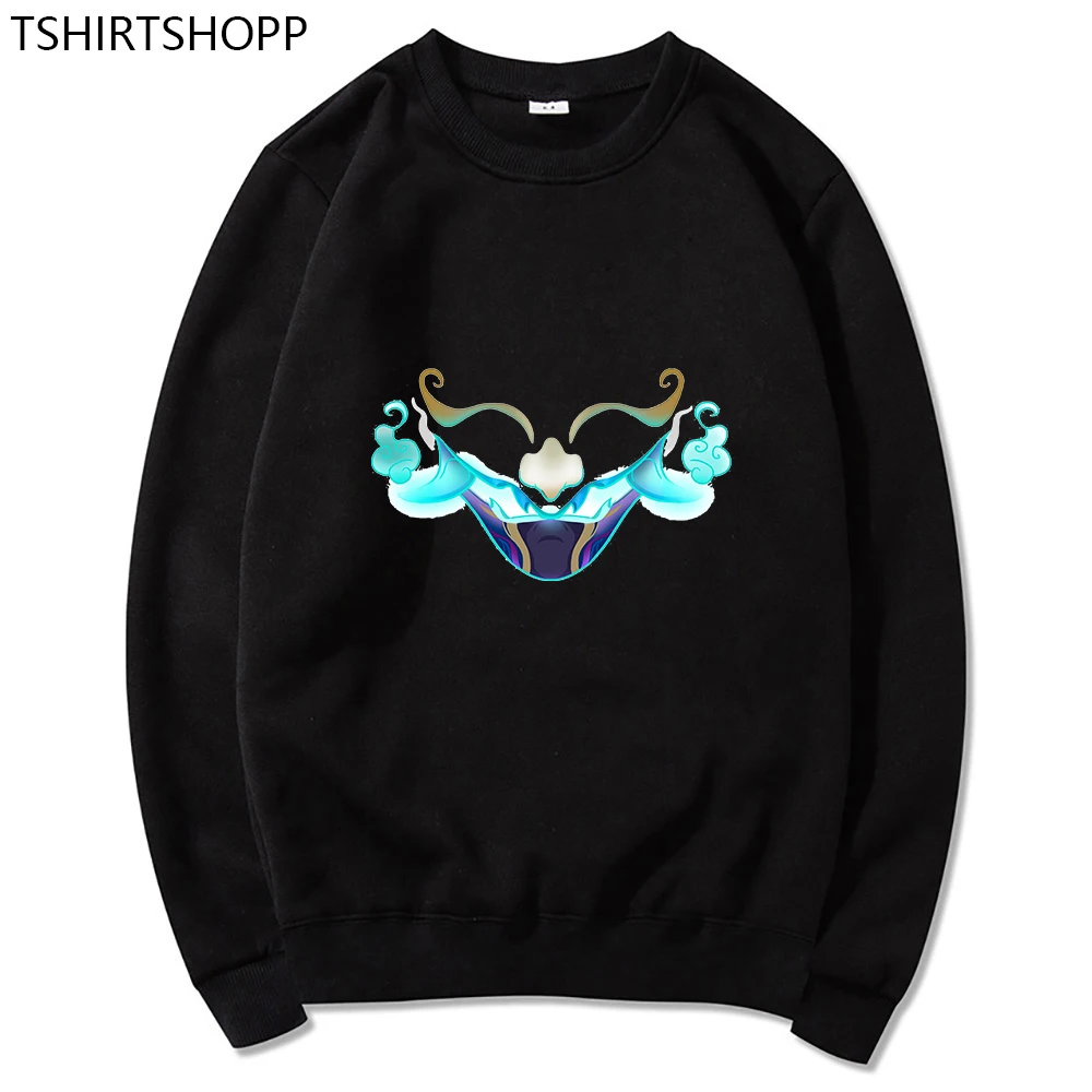 

Anime Genshin Impact Hoodies Women Manga Xiao Mask Sweatshirts Vintage Kawaii Clothing Graphic Hoodie Harajuku Unisex Sudaderas