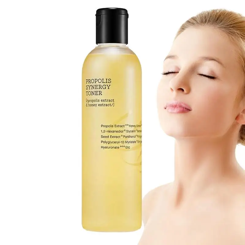 

Propolis Toner 280ml Facial Essence Water Hydrating Moisturizing Brighten Anti-wrinkle Wet Compress Anti-aging Skin Care Product